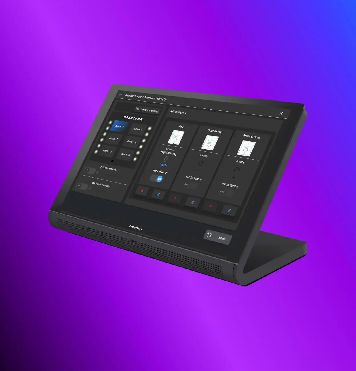 Ένα οικιακό home Theater.